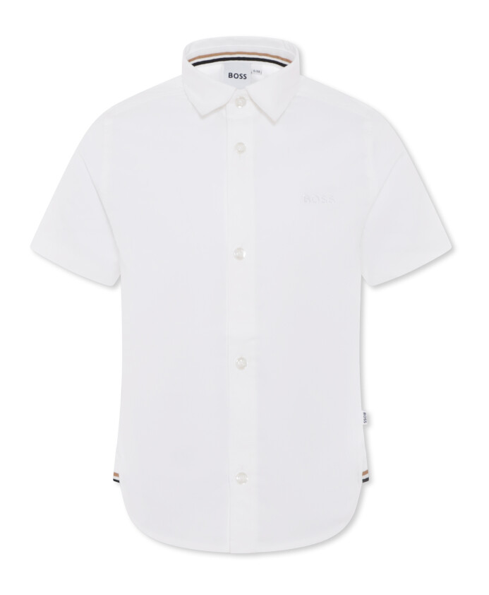 chemise-en-coton-a-manches-courtes-avec-detail-raye
