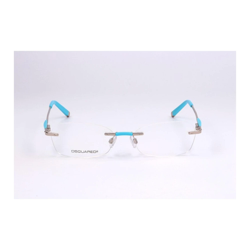 Dsquared2 Zilveren metalen frames met wijzerplaat voor vrouwen Gray Dames