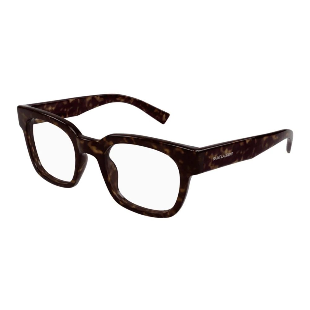 Saint Laurent Unisex Brown Glasses, 51 Mm, Sl 805 Optical Frame