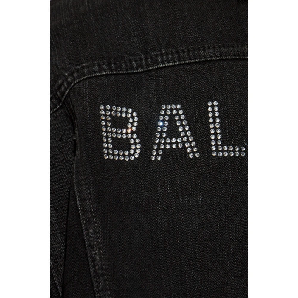 Balenciaga Spijkerjas met vintage-effect Black Dames