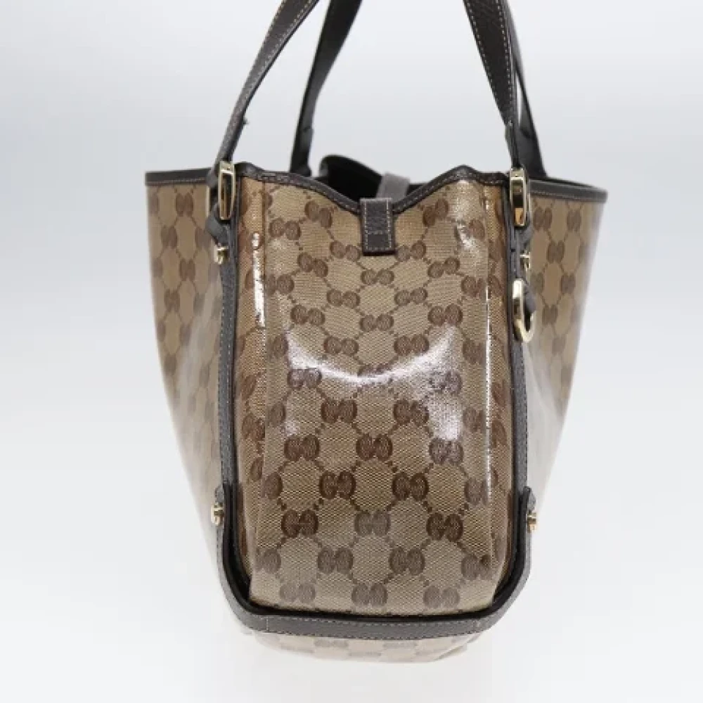 Gucci Vintage Pre-owned Canvas totes Beige Dames