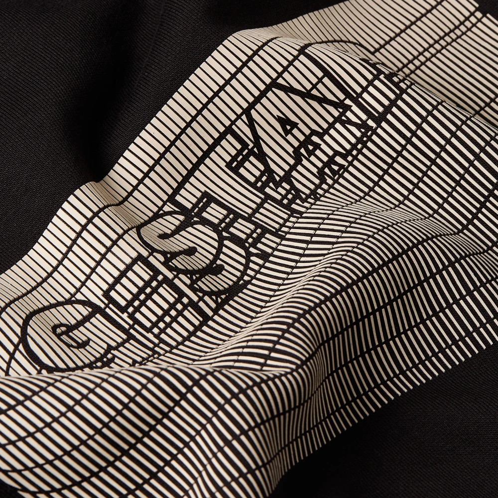 G-Star Gestapelde Logo Sweater Rechte Pasvorm Black Heren