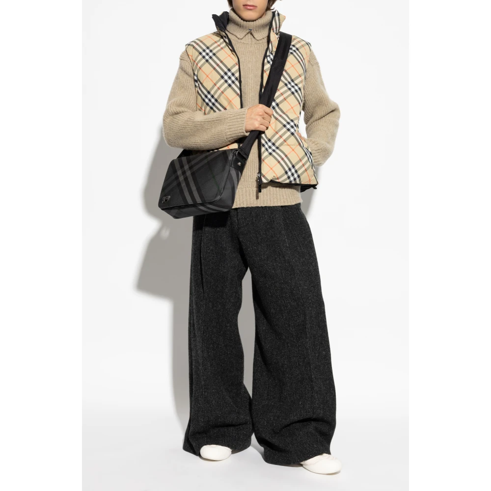 Burberry Omkeerbaar vest Beige Heren