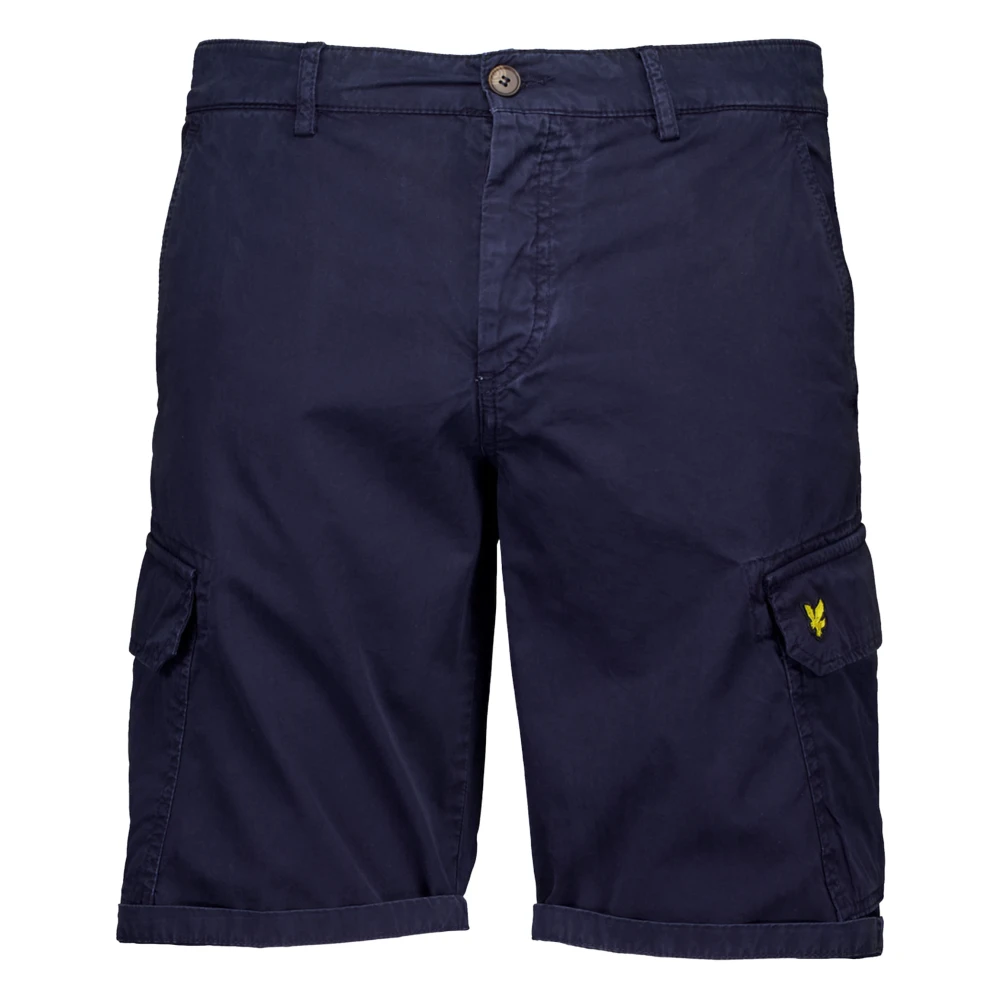Lyle & Scott Wembley Cargo Shorts in Donkerblauw Blue Heren