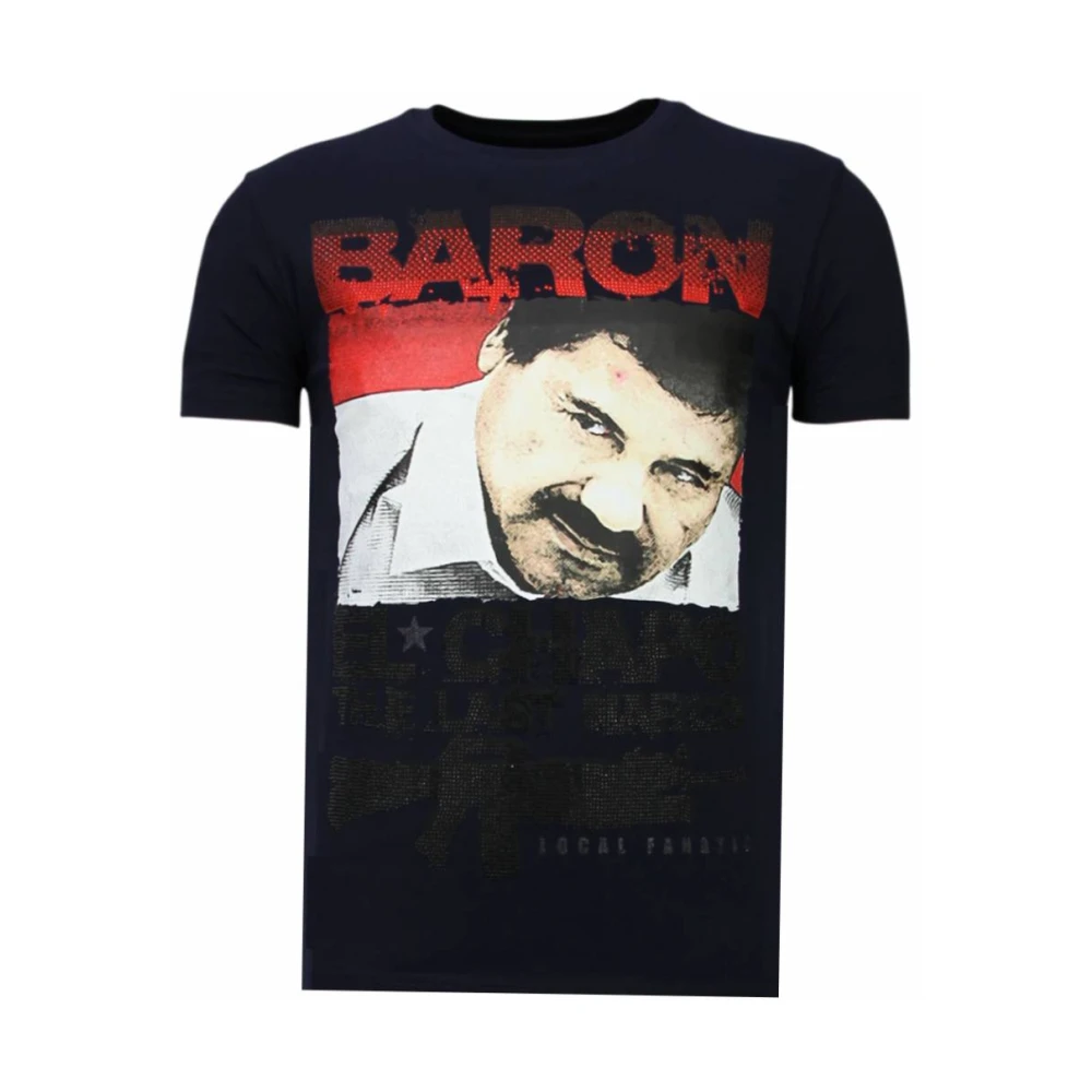 Local Fanatic Cocaine Cowboy Baron - Herr T shirt - 13-6218N Blue, Herr