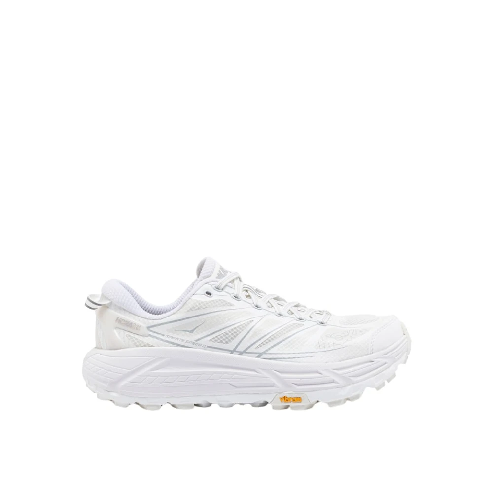 Hoka One One Andningsbara Mesh Sneakers med TPU-detaljer White, Herr