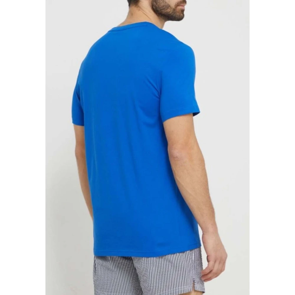 Hugo Boss Heren Casual T-shirt Blue Heren