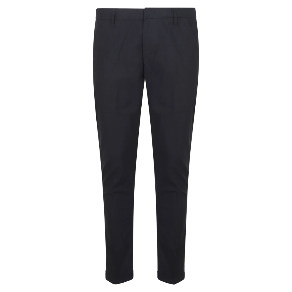 Dondup Men's Blue Slim-Fit Trousers, W31, Slim-Fit Trousers