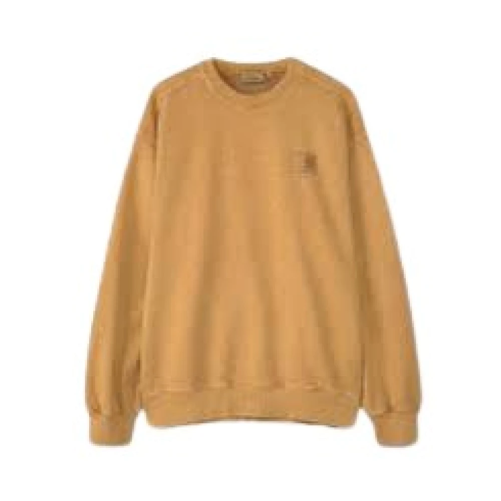 Carhartt WIP Comfortabele Gebreide Trui voor Dagelijks Gebruik Brown Heren