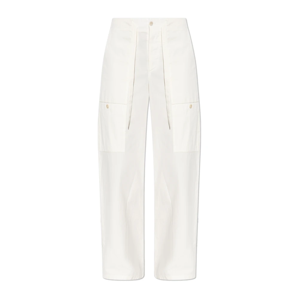 Jil Sander Damen Beige Hosen, Sgröße:
