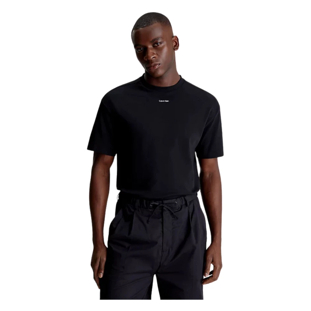 Calvin Klein Moderne en Verfijnde Heren T-shirts en Polos Black Heren