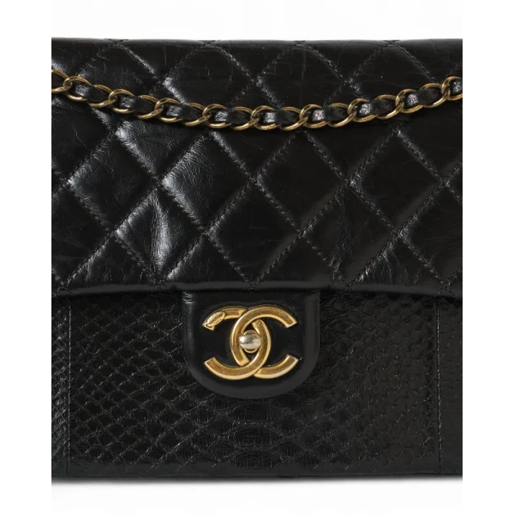 Chanel Vintage Pre-owned Leather chanel-bags Black Dames