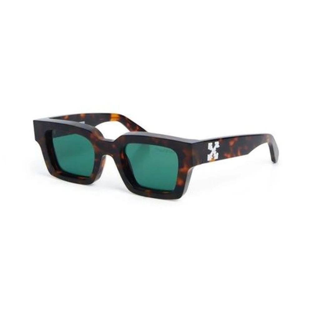 Off White Unisex Brown Sunglasses, 50 Mm, Virgil Sunglasses