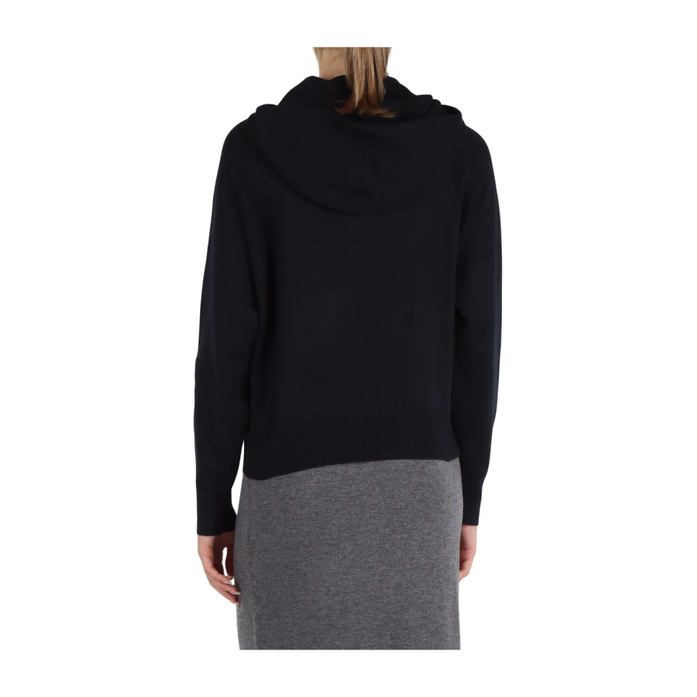 Replay Hoodie van viscosemix Black Dames