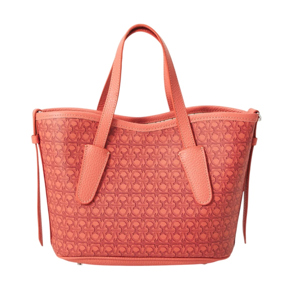 Coccinelle Women's Red Shopping Bags, One Size, Tote Bag