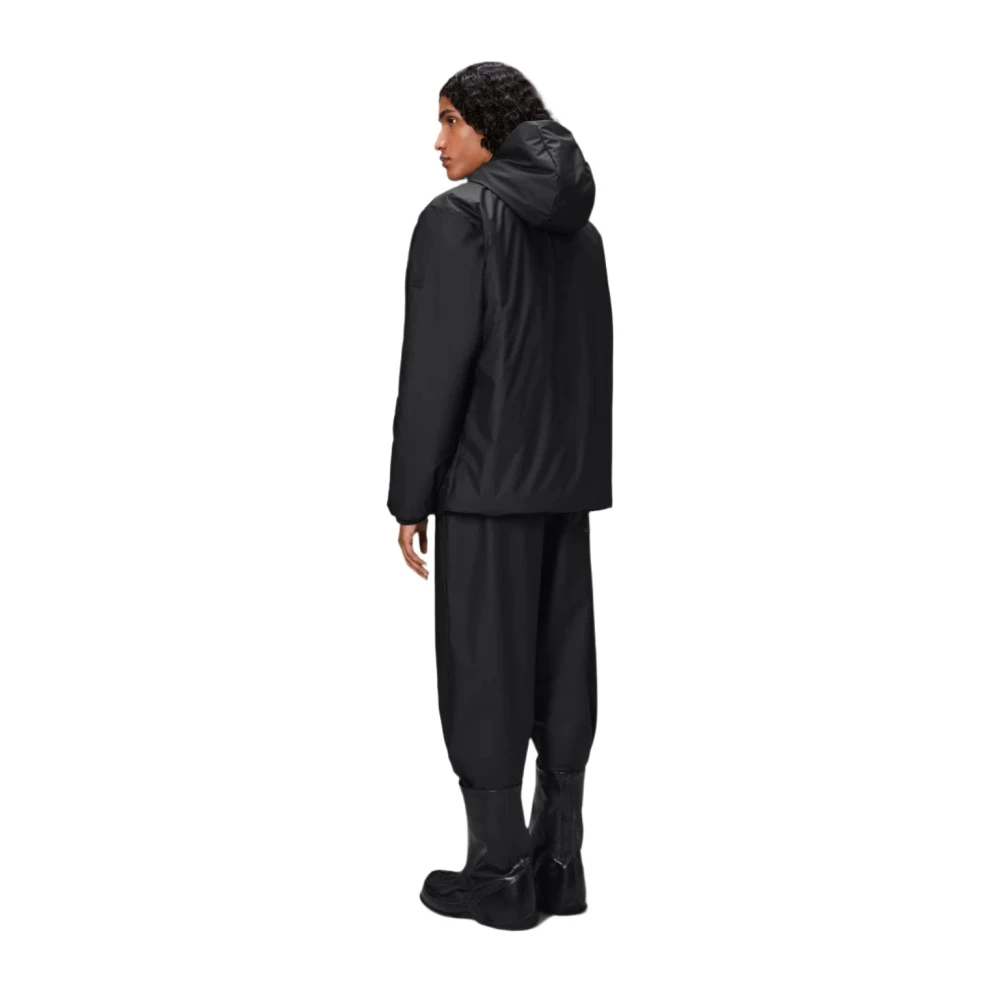 Rains Lohja Short Insulated Jacket Black Dames