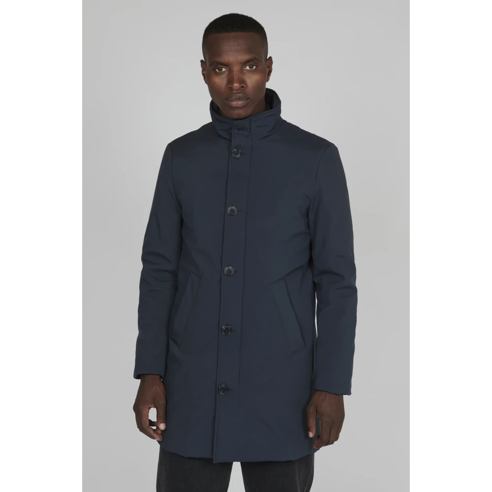 Matinique Stijlvolle Regenjas Blue Heren