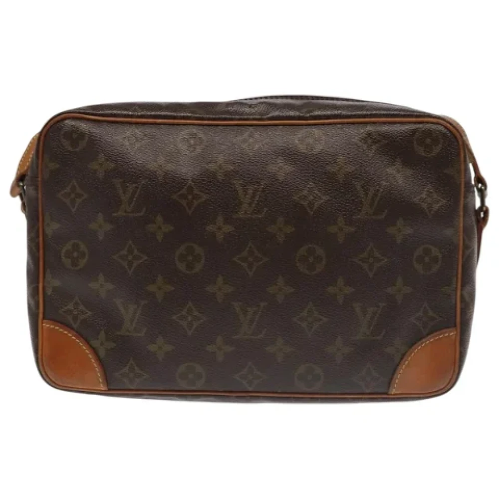 Louis Vuitton Vintage Pre-owned Canvas louis-vuitton-bags Brown Dames