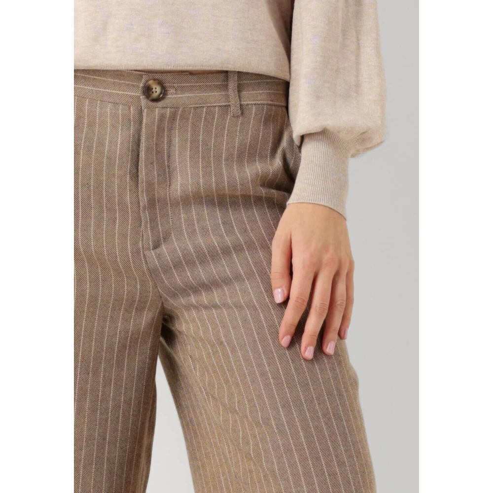 MOS MOSH Bruine Elegante Pantalon Maddie Enya Brown Dames