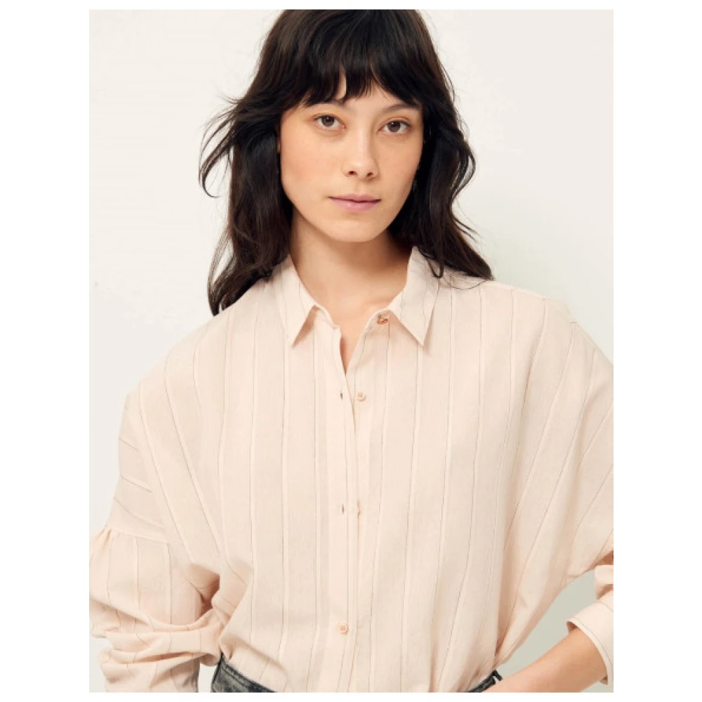 Sessun Botan losse overhemd Pink Dames