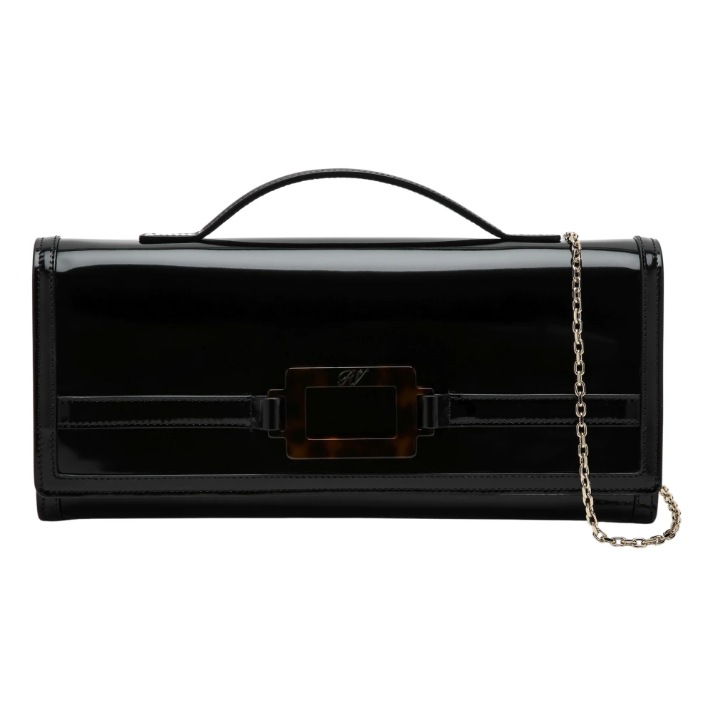 Roger Vivier Kleine schoudertas Belle Black Dames
