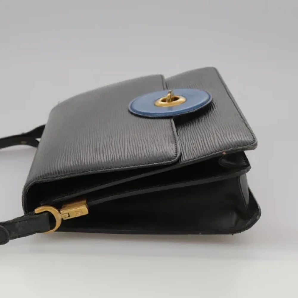 Louis Vuitton Vintage Pre-owned Leather louis-vuitton-bags Black Dames