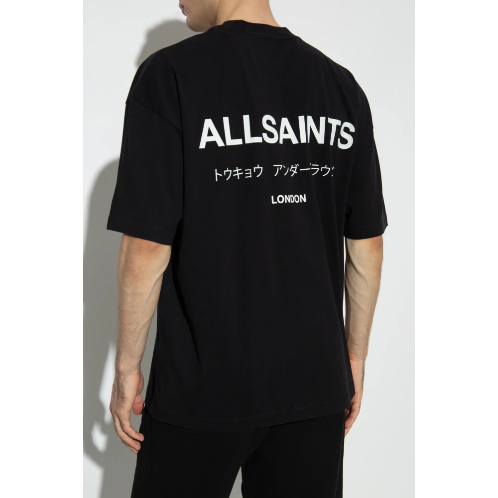 AllSaints T-shirt Underground Black Heren