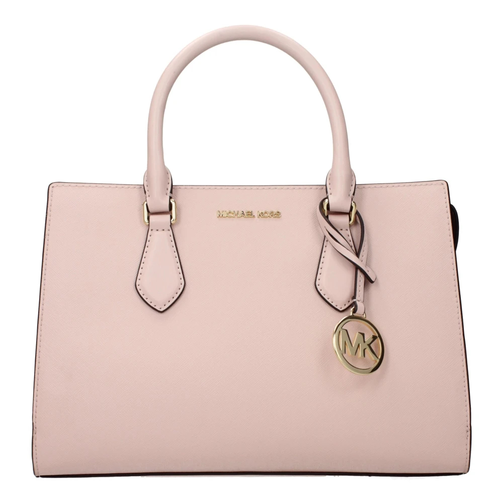 Michael Kors Women's Pink Shopping Bags, One Size, Fabric Handbag