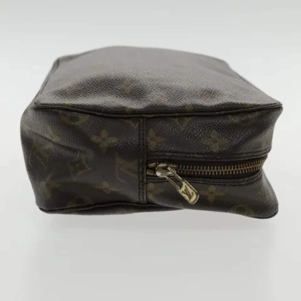 Louis Vuitton Vintage Pre-owned Canvas clutches Brown Dames