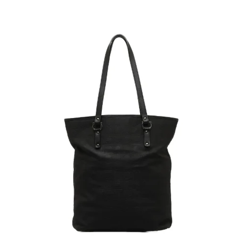 Salvatore Ferragamo Pre-owned Leather totes Black Dames