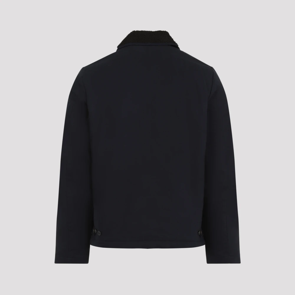 Universal Works Blauwe Jas voor Mannen Aw24 Blue Heren
