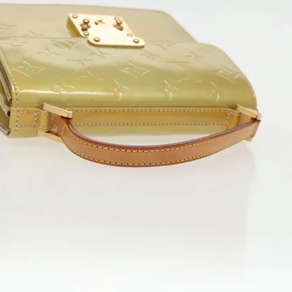 Louis Vuitton Vintage Pre-owned Leather handbags Green Dames