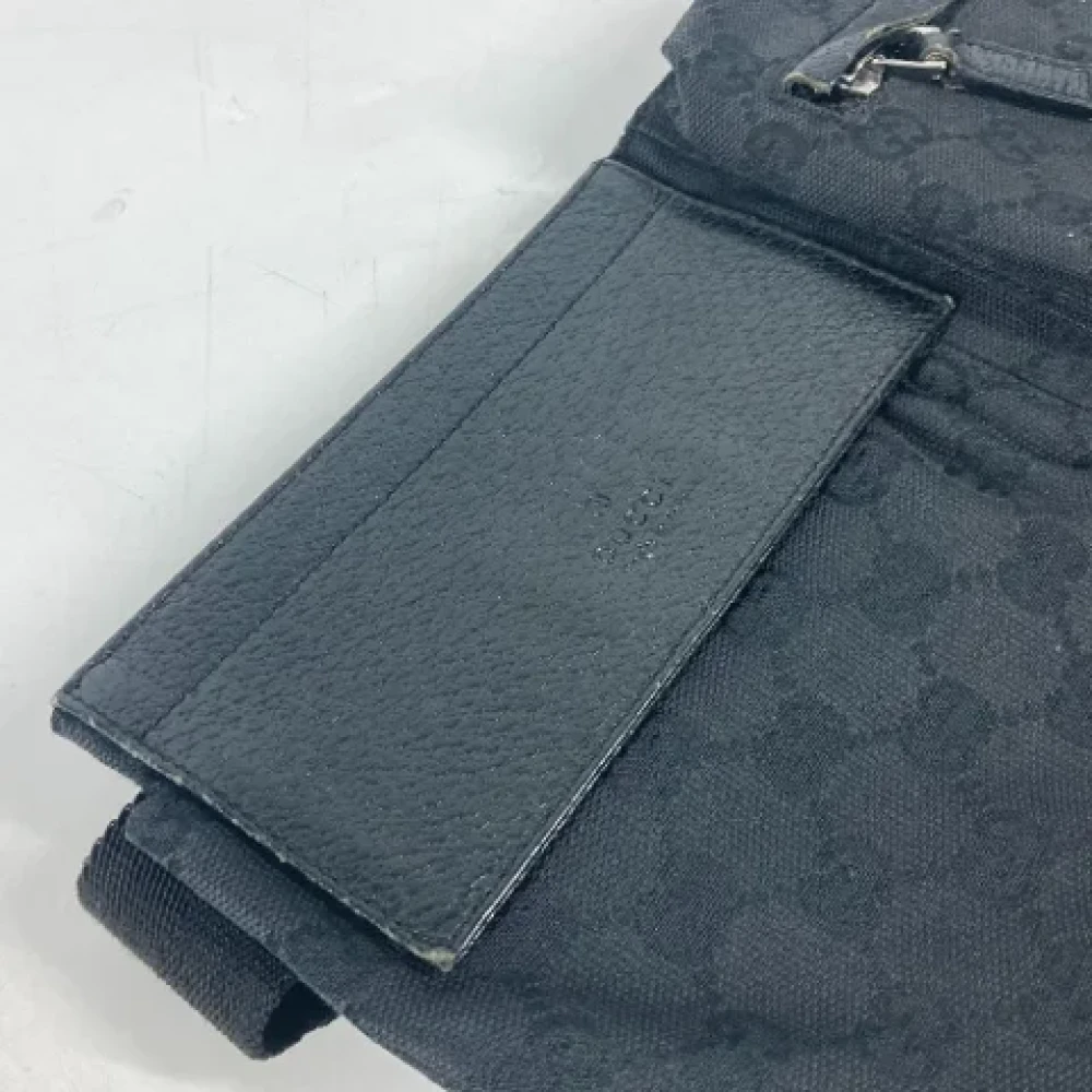 Gucci Vintage Pre-owned Fabric gucci-bags Black Dames