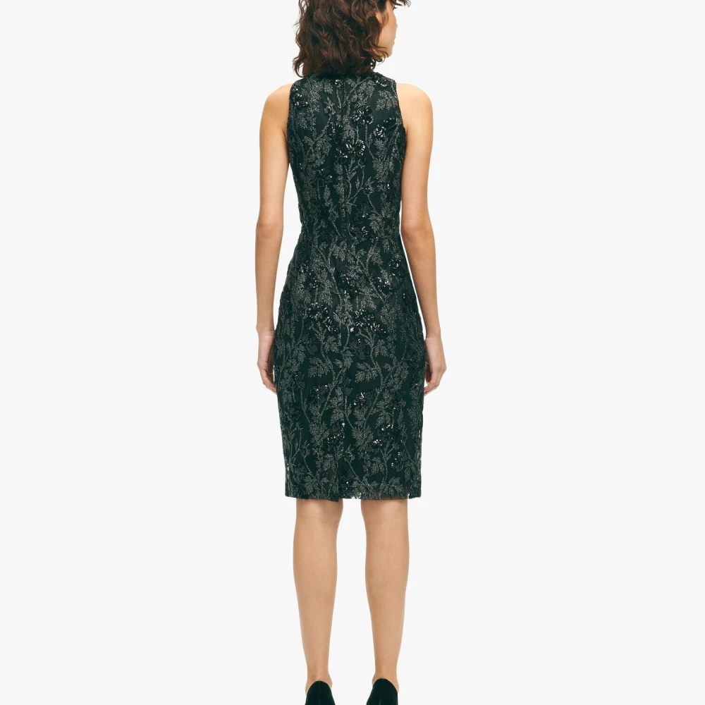 Brooks Brothers Antracieten Grijs Jurk Black Dames