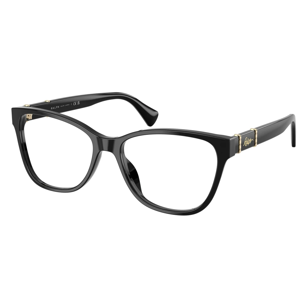 Ralph Lauren Black Ra7199u 5001 Woman Optical Frames Acetate Transparent Butterfly Normal - Image 2