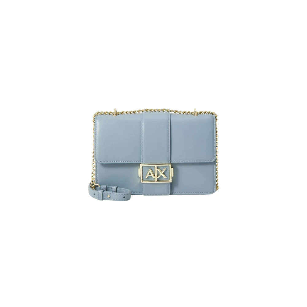 Armani Exchange Stijlvolle vrouw Crossbody tas Blue Dames