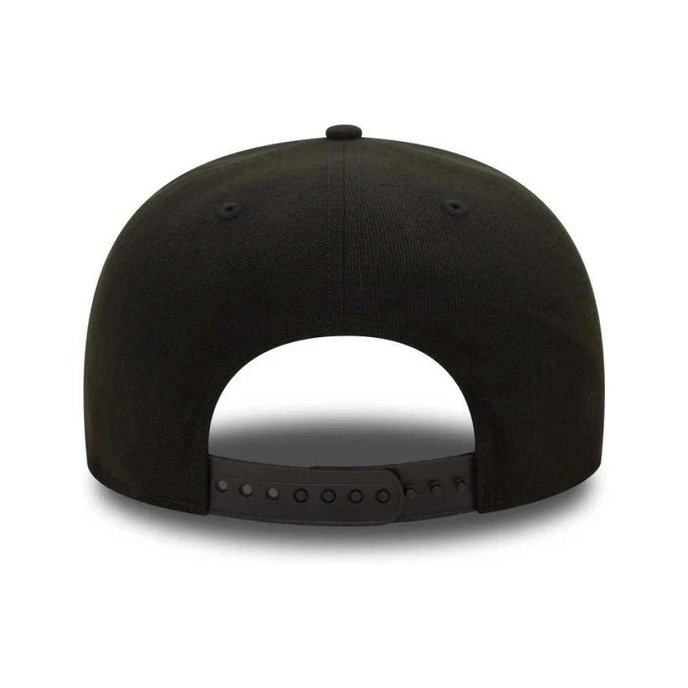 new era Zwarte Bulls NBA Wordmark Pet Black Heren