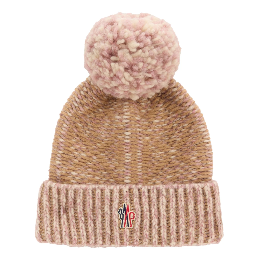 Moncler Berretto In Misto Lana E Alpaca Donna da Rosa - Immagine 2