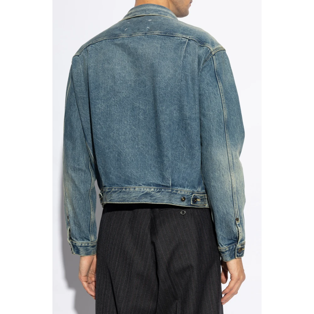 Maison Margiela Denim jas Blue Heren