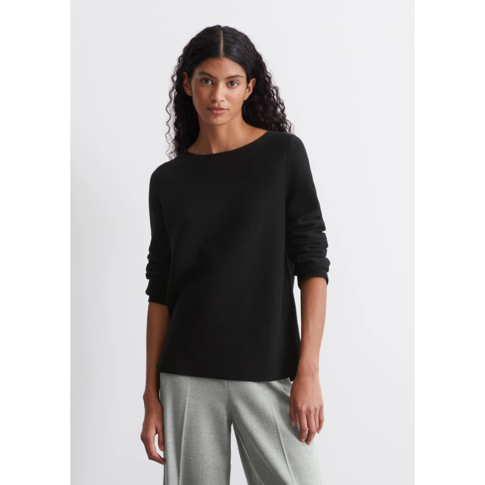 Marc O'Polo Sweater slim Black Dames