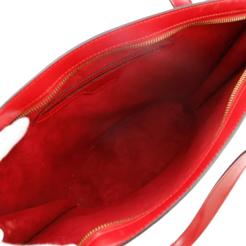 Louis Vuitton Vintage Pre-owned Leather crossbody-bags Red Dames