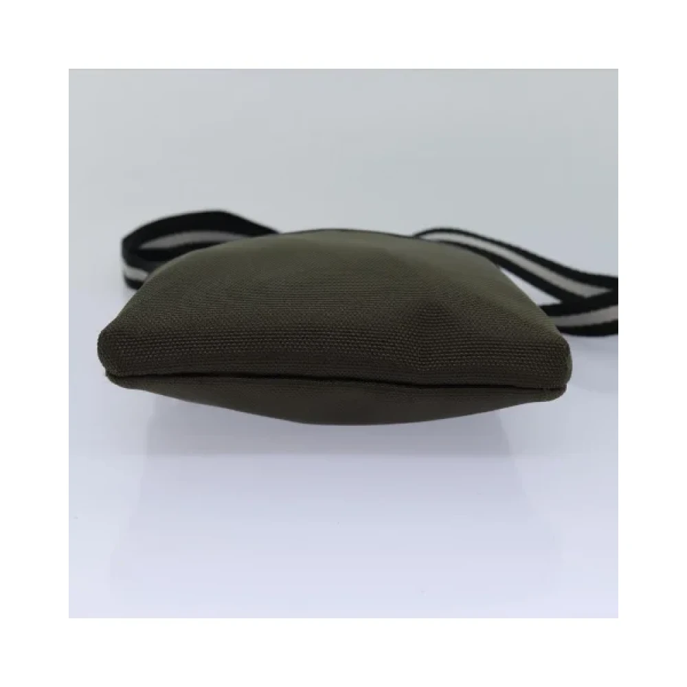 Bally Pre-owned Nylon shoulder-bags Green Dames