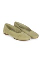 ballerines-en-daim-vert