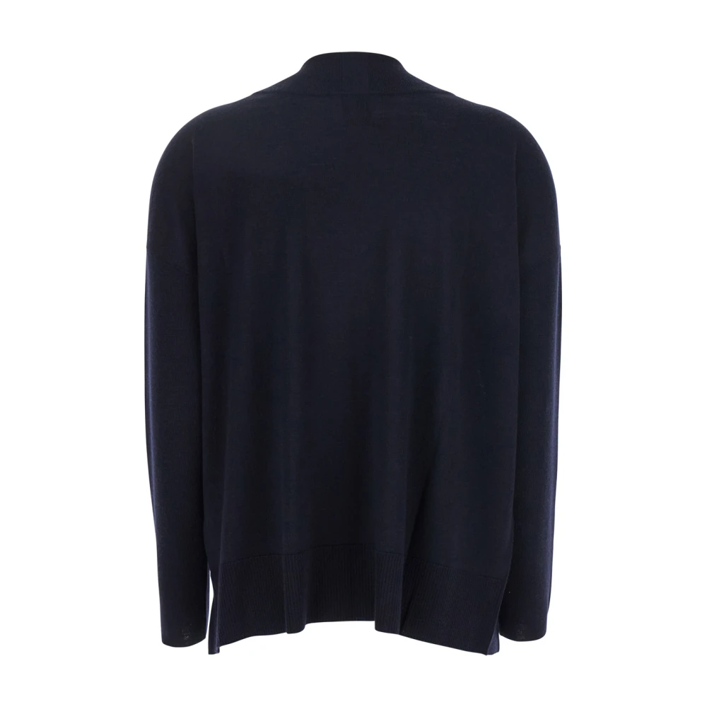 allude V-Sweater Collectie Blue Dames