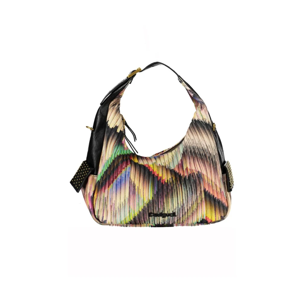 Desigual Women's Black Polyester Handbag With Adjustable Straps