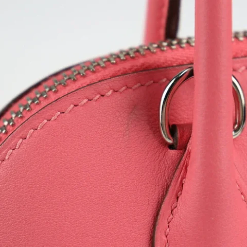 Hermès Vintage Pre-owned Fabric handbags Pink Dames