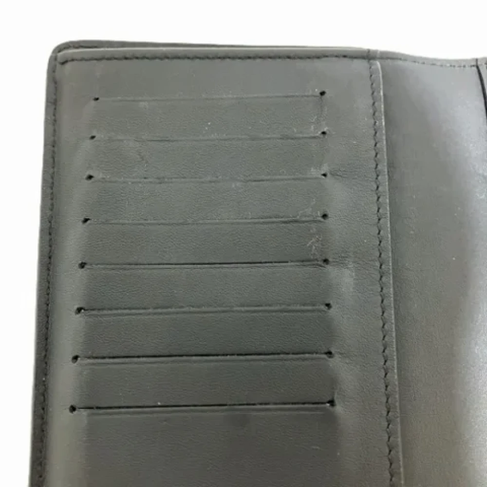 Louis Vuitton Vintage Pre-owned Leather wallets Black Heren