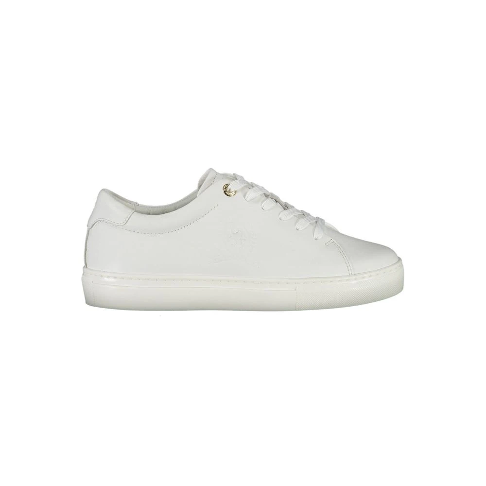 Tommy Hilfiger White Leather Women Sneaker - Female - Sneakers - White - 6 Uk - Shoes