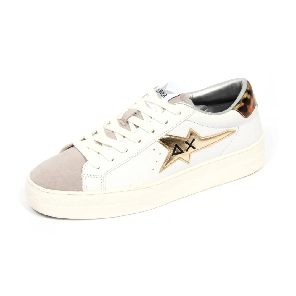 Sun68 Leren/Suède Schoenen Dames Schoenen Wit