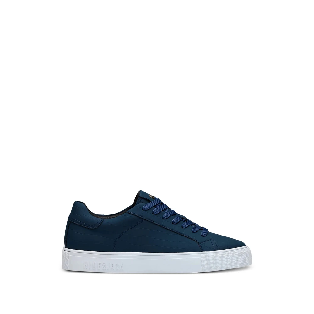 Hide&Jack Essence Croco Sneakers Heren Schoenen Blauw
